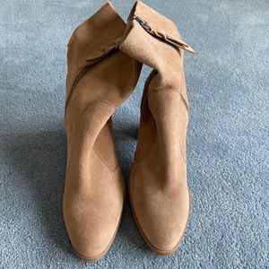 Splendid Tan High Ankle Bootie Sz. 9.5